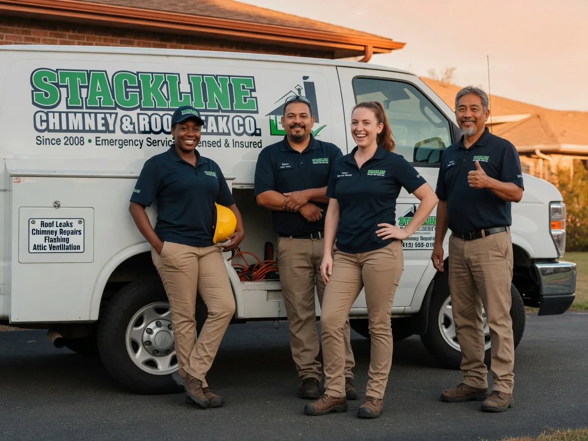 Chimney flashing repair company in Portal, ND